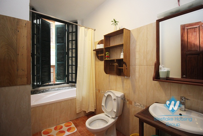Rental apartment with unique design in Tay Ho, Hanoi
